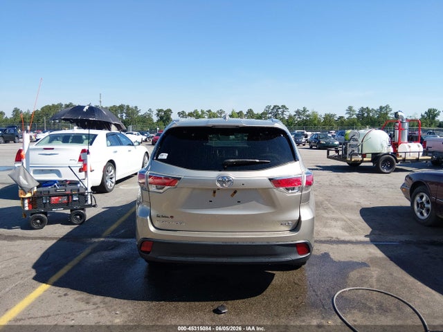 Aukcja sprzedaży 2016 Toyota Highlander Xle V6, vin: 5TDKKRFH2GS162482, numer aukcji: 45315084