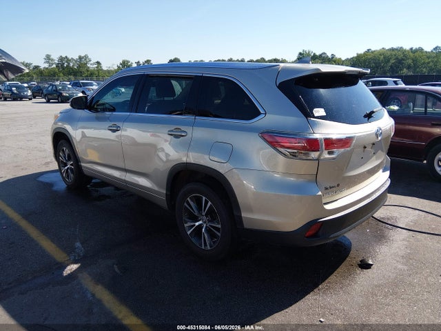Aukcja sprzedaży 2016 Toyota Highlander Xle V6, vin: 5TDKKRFH2GS162482, numer aukcji: 45315084
