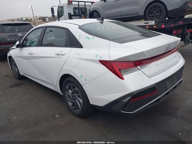 2024 Hyundai Elantra Hybrid Blue მანქანა იყიდება აუქციონზე, vin: KMHLM4DJXRU108154, აუქციონის ნომერი: 45315105