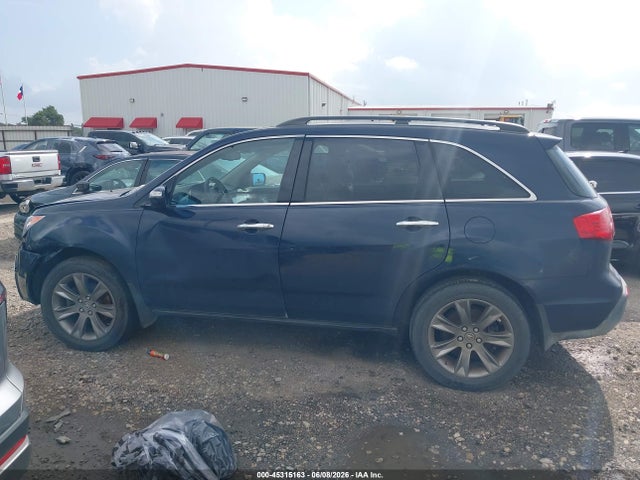 45315163 :رقم المزاد ، 2HNYD2H55BH529861 vin ، 2011 Acura Mdx Advance Package مزاد بيع