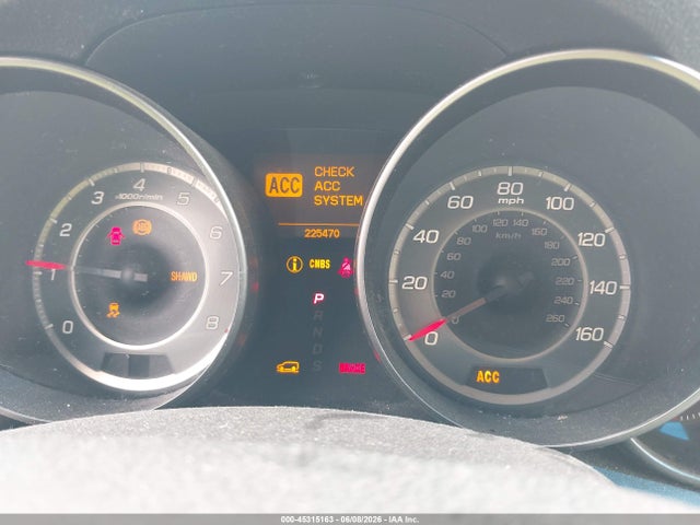 45315163 :رقم المزاد ، 2HNYD2H55BH529861 vin ، 2011 Acura Mdx Advance Package مزاد بيع