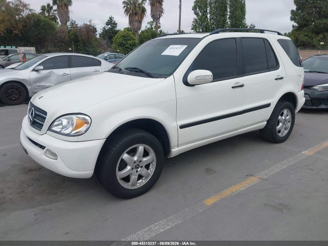 45315237 :رقم المزاد ، 4JGAB75E82A337178 vin ، 2002 Mercedes-benz Ml 500 مزاد بيع