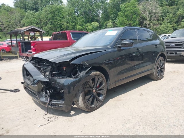 2018 Jaguar F-pace S მანქანა იყიდება აუქციონზე, vin: SADCM2FV6JA252951, აუქციონის ნომერი: 45315298