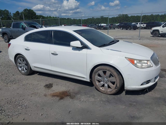 2012 Buick Lacrosse Premium 1 Group მანქანა იყიდება აუქციონზე, vin: 1G4GD5E34CF365166, აუქციონის ნომერი: 45315430