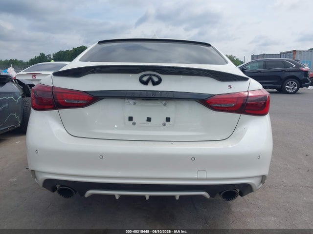Продажа на аукционе авто 2018 Infiniti Q50 3.0t Red Sport 400, vin: JN1FV7AR8JM480044, номер лота: 45315448