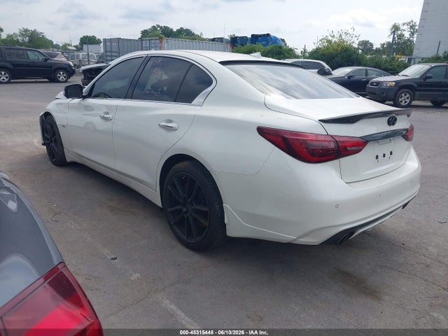 Продажа на аукционе авто 2018 Infiniti Q50 3.0t Red Sport 400, vin: JN1FV7AR8JM480044, номер лота: 45315448
