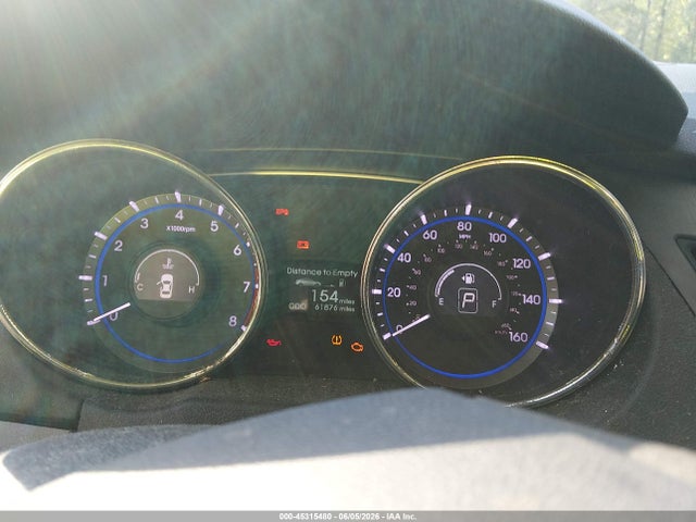 2012 Hyundai Sonata Gls მანქანა იყიდება აუქციონზე, vin: 5NPEB4AC8CH418507, აუქციონის ნომერი: 45315480