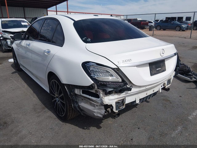 2019 Mercedes-benz C 300 მანქანა იყიდება აუქციონზე, vin: 55SWF8DB4KU305460, აუქციონის ნომერი: 45315498