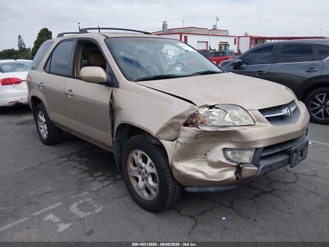 2001 Acura Mdx მანქანა იყიდება აუქციონზე, vin: 2HNYD186X1H522552, აუქციონის ნომერი: 45315559