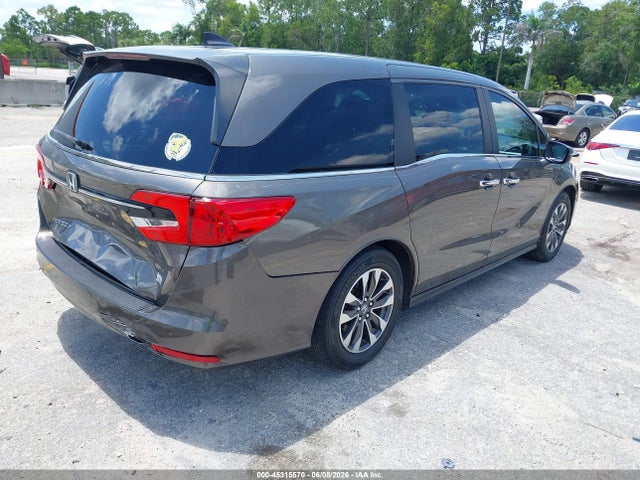 45315570 :رقم المزاد ، 5FNRL6H79MB011962 vin ، 2021 Honda Odyssey Ex-l مزاد بيع