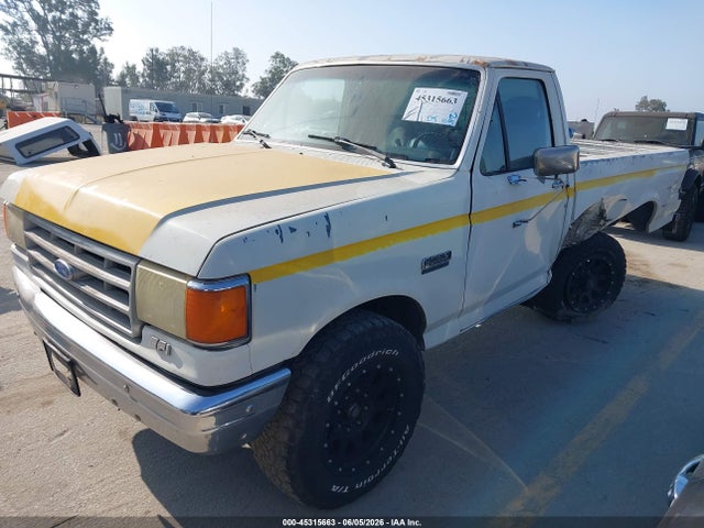 45315663 :رقم المزاد ، 1FTHF25G9KPA29235 vin ، 1989 Ford F250 مزاد بيع