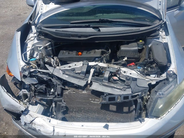 2012 Honda Civic Ex მანქანა იყიდება აუქციონზე, vin: 19XFB2F89CE041154, აუქციონის ნომერი: 45315697