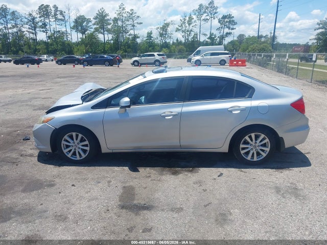 2012 Honda Civic Ex მანქანა იყიდება აუქციონზე, vin: 19XFB2F89CE041154, აუქციონის ნომერი: 45315697