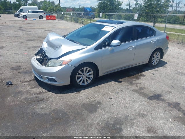2012 Honda Civic Ex მანქანა იყიდება აუქციონზე, vin: 19XFB2F89CE041154, აუქციონის ნომერი: 45315697