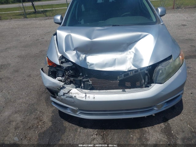 2012 Honda Civic Ex მანქანა იყიდება აუქციონზე, vin: 19XFB2F89CE041154, აუქციონის ნომერი: 45315697