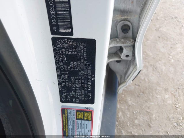 KNDCB3LC0H5081207 KIA NIRO LX