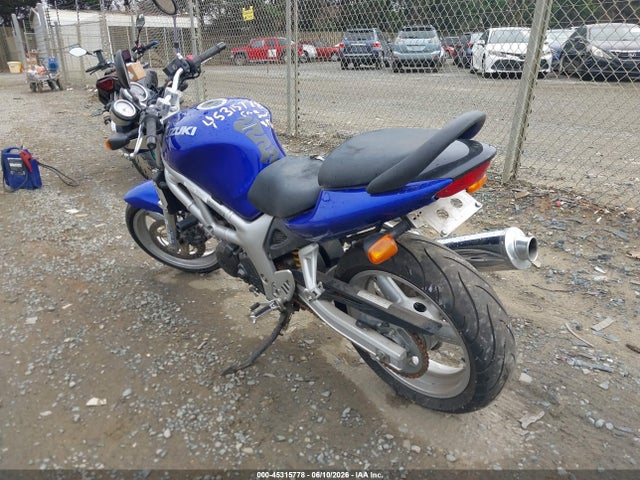 45315778 :رقم المزاد ، JS1VP52A012101124 vin ، 2001 Suzuki Sv650 S مزاد بيع