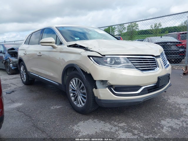 2016 Lincoln Mkx Select მანქანა იყიდება აუქციონზე, vin: 2LMTJ8KR0GBL46322, აუქციონის ნომერი: 45315823