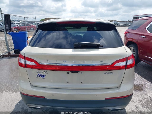 2016 Lincoln Mkx Select მანქანა იყიდება აუქციონზე, vin: 2LMTJ8KR0GBL46322, აუქციონის ნომერი: 45315823