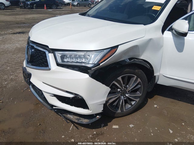 2019 Acura Mdx Tech Pkg მანქანა იყიდება აუქციონზე, vin: 5J8YD4H5XKL000850, აუქციონის ნომერი: 45315852