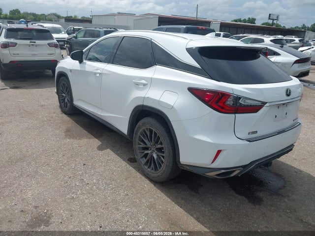 Продажа на аукционе авто 2017 Lexus Rx 350 F Sport, vin: 2T2ZZMCAXHC087248, номер лота: 45315857
