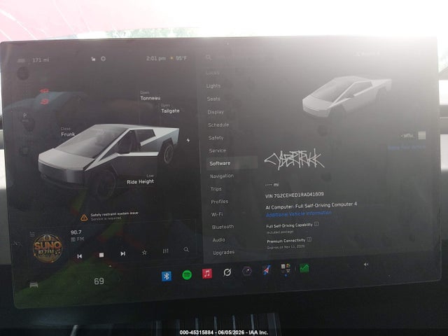 Aukcja sprzedaży 2024 Tesla Cybertruck All-wheel Drive, vin: 7G2CEHED1RA041609, numer aukcji: 45315884