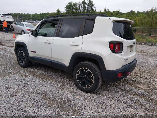 Aukcja sprzedaży 2016 Jeep Renegade Trailhawk, vin: ZACCJBCT8GPD74937, numer aukcji: 45315934