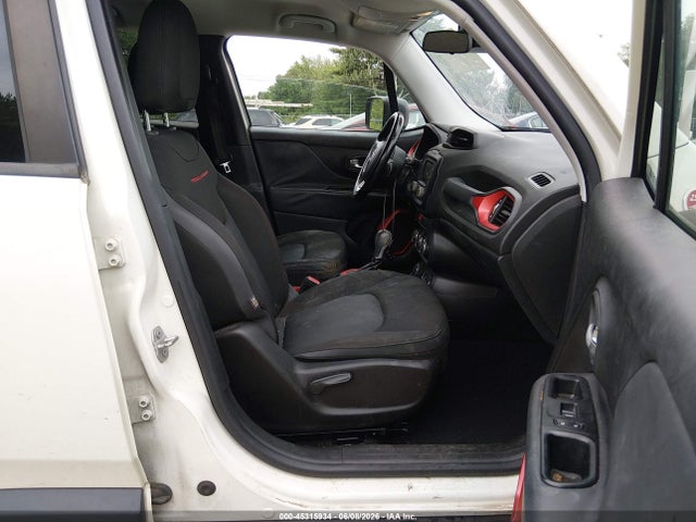Aukcja sprzedaży 2016 Jeep Renegade Trailhawk, vin: ZACCJBCT8GPD74937, numer aukcji: 45315934