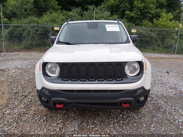 Aukcja sprzedaży 2016 Jeep Renegade Trailhawk, vin: ZACCJBCT8GPD74937, numer aukcji: 45315934