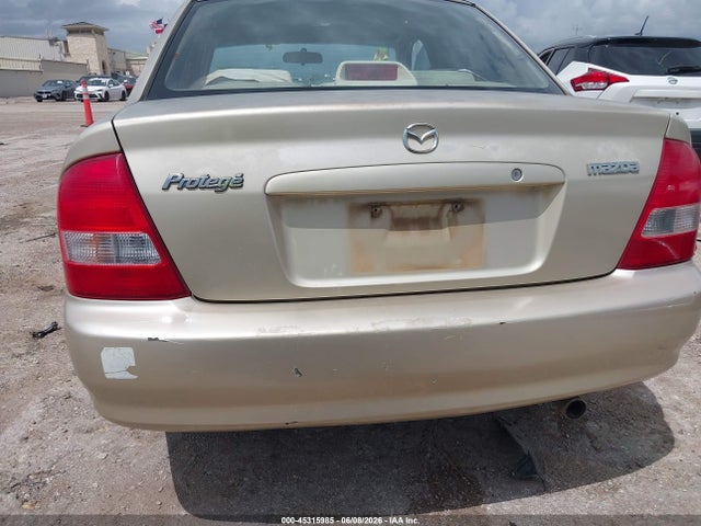 2002 Mazda Protege Dx/es/lx მანქანა იყიდება აუქციონზე, vin: JM1BJ225820638106, აუქციონის ნომერი: 45315985