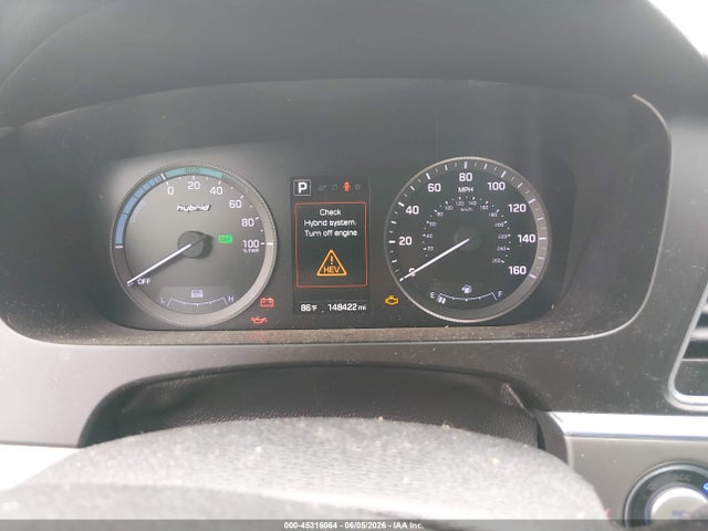 Продаж на аукціоні авто 2017 Hyundai Sonata Hybrid Se, vin: KMHE24L31HA075658, номер лоту: 45316064