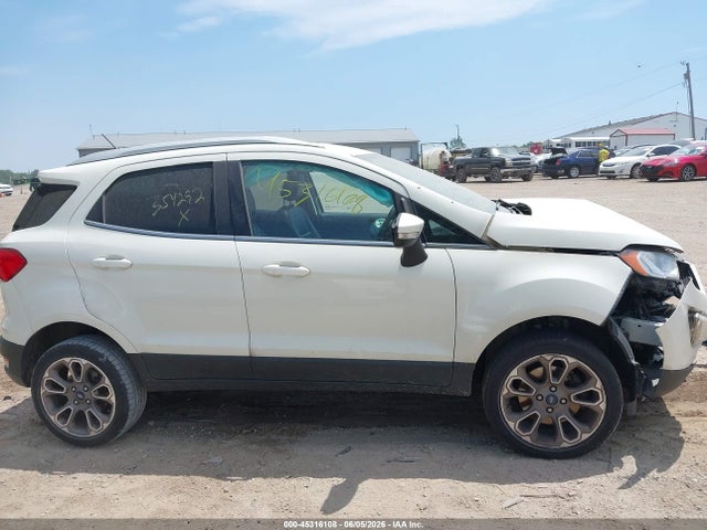 Продаж на аукціоні авто 2020 Ford Ecosport Titanium, vin: MAJ6S3KL1LC354292, номер лоту: 45316108