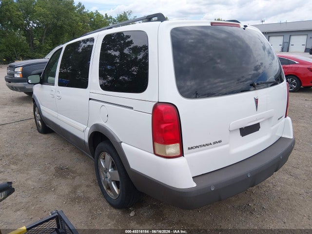 2005 Pontiac Montana Sv6 Fwd მანქანა იყიდება აუქციონზე, vin: 1GMDV33L85D182701, აუქციონის ნომერი: 45316184