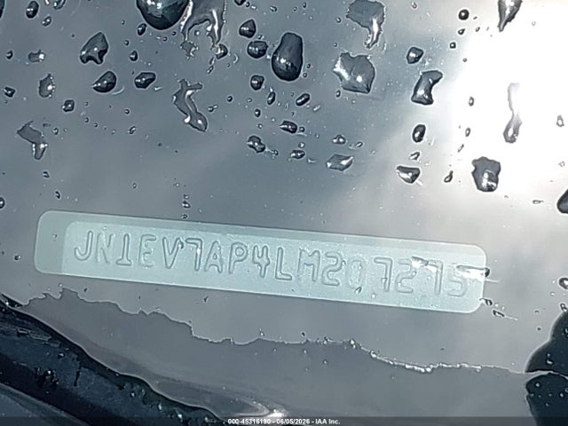 45316190 :رقم المزاد ، JN1EV7AP4LM207275 vin ، 2020 Infiniti Q50 Sport مزاد بيع