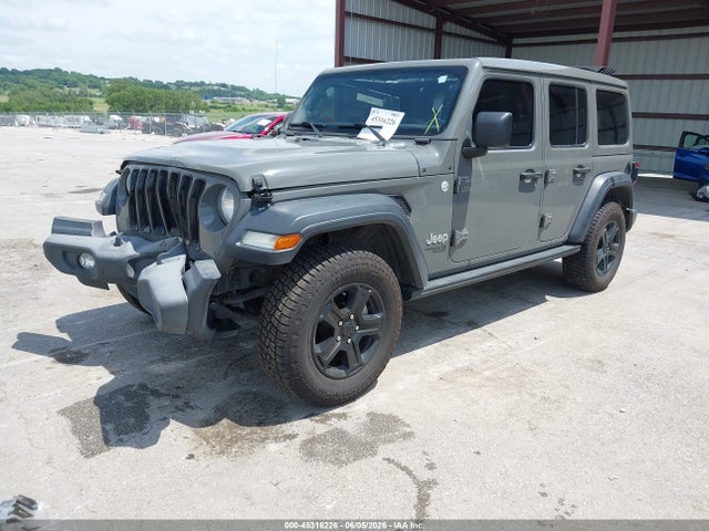 2020 Jeep Wrangler Unlimited Sport S 4x4 მანქანა იყიდება აუქციონზე, vin: 1C4HJXDG4LW293452, აუქციონის ნომერი: 45316226