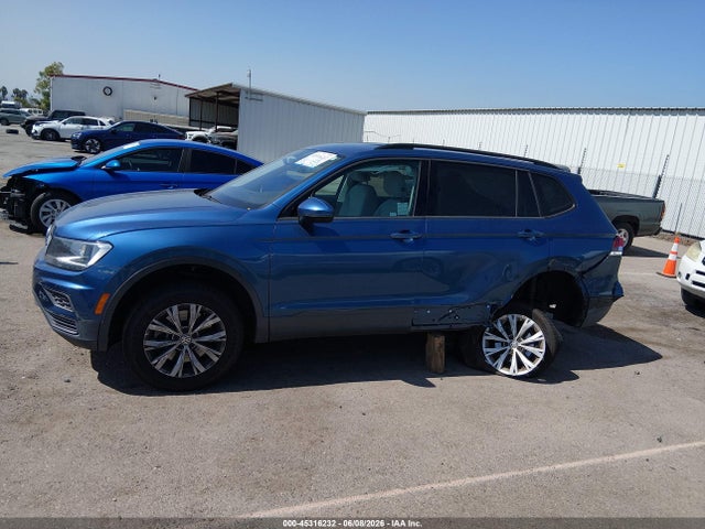 2018 Volkswagen Tiguan 2.0t S მანქანა იყიდება აუქციონზე, vin: 3VV1B7AXXJM115241, აუქციონის ნომერი: 45316232