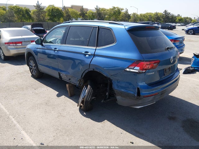 2018 Volkswagen Tiguan 2.0t S მანქანა იყიდება აუქციონზე, vin: 3VV1B7AXXJM115241, აუქციონის ნომერი: 45316232