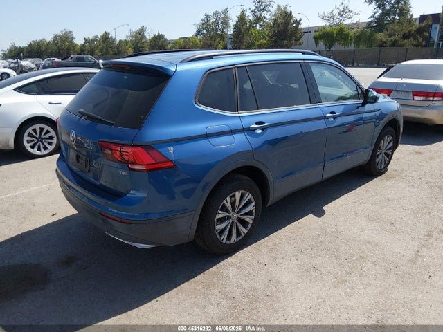 2018 Volkswagen Tiguan 2.0t S მანქანა იყიდება აუქციონზე, vin: 3VV1B7AXXJM115241, აუქციონის ნომერი: 45316232