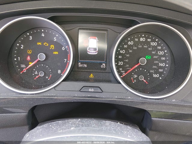 2018 Volkswagen Tiguan 2.0t S მანქანა იყიდება აუქციონზე, vin: 3VV1B7AXXJM115241, აუქციონის ნომერი: 45316232