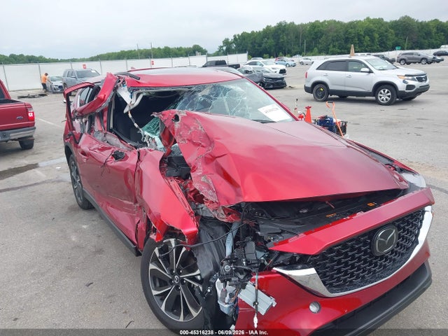 45316238 :رقم المزاد ، JM3KFBEM7N0627808 vin ، 2022 Mazda Cx-5 2.5 S Premium Plus مزاد بيع