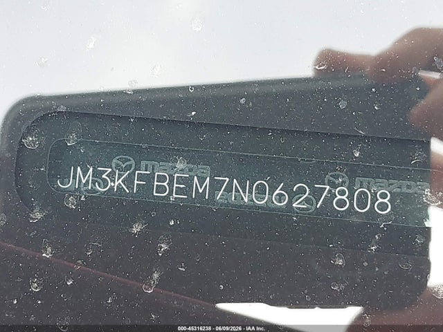 45316238 :رقم المزاد ، JM3KFBEM7N0627808 vin ، 2022 Mazda Cx-5 2.5 S Premium Plus مزاد بيع