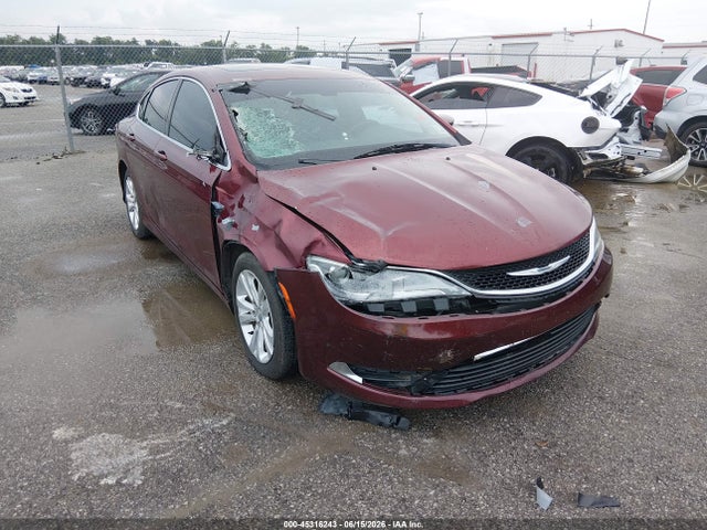 2016 Chrysler 200 Limited მანქანა იყიდება აუქციონზე, vin: 1C3CCCAB0GN172245, აუქციონის ნომერი: 45316243