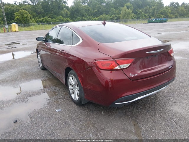 Продаж на аукціоні авто 2016 Chrysler 200 Limited, vin: 1C3CCCAB0GN172245, номер лоту: 45316243