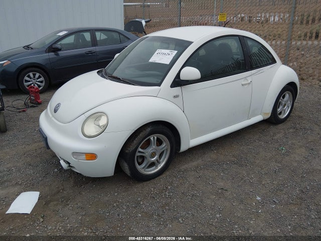 2000 Volkswagen New Beetle Gls მანქანა იყიდება აუქციონზე, vin: 3VWCC21C3YM454760, აუქციონის ნომერი: 45316267