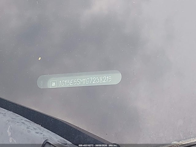 1G1BE5SM1G7238215 Chevrolet Cruze Lt Auto