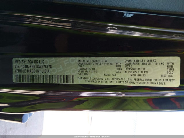 1C4RJXN61SW578778 Jeep Wrangler 4xe Willys 4xe