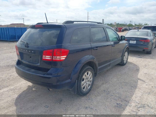 2020 Dodge Journey Se Value მანქანა იყიდება აუქციონზე, vin: 3C4PDCAB4LT274331, აუქციონის ნომერი: 45316408