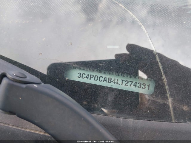 2020 Dodge Journey Se Value მანქანა იყიდება აუქციონზე, vin: 3C4PDCAB4LT274331, აუქციონის ნომერი: 45316408