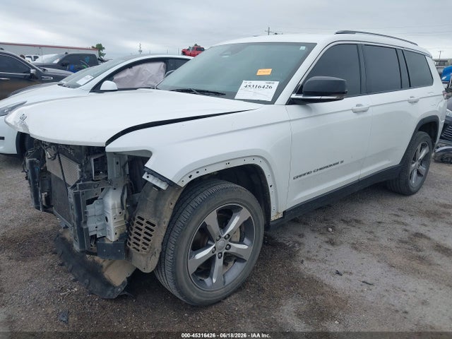45316426 :رقم المزاد ، 1C4RJKBGXM8198247 vin ، 2021 Jeep Grand Cherokee L Limited 4x4 مزاد بيع