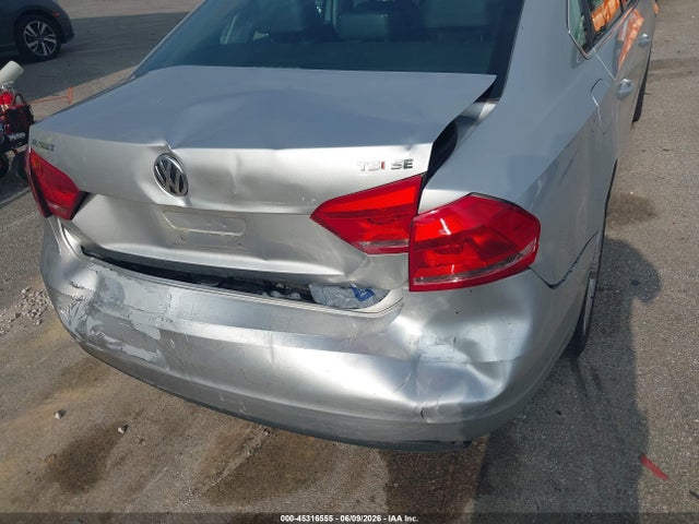 Продаж на аукціоні авто 2014 Volkswagen Passat 1.8t Se, vin: 1VWBT7A36EC040376, номер лоту: 45316555